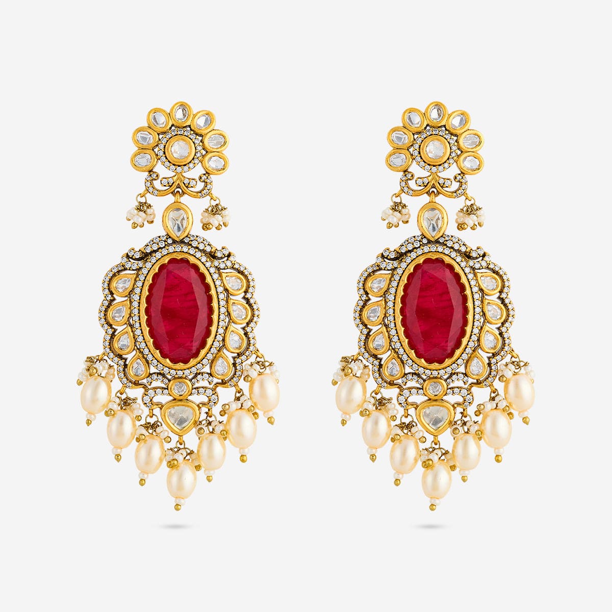 Kundan Earring Kundan Earring 164021