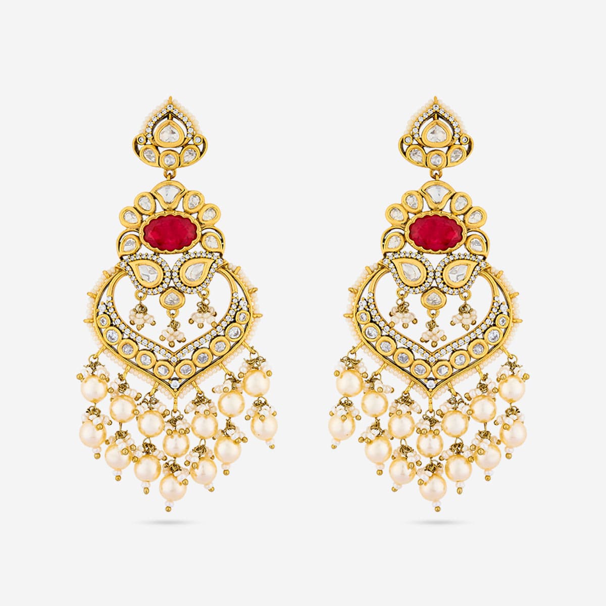 Kundan Earring Kundan Earring 164028