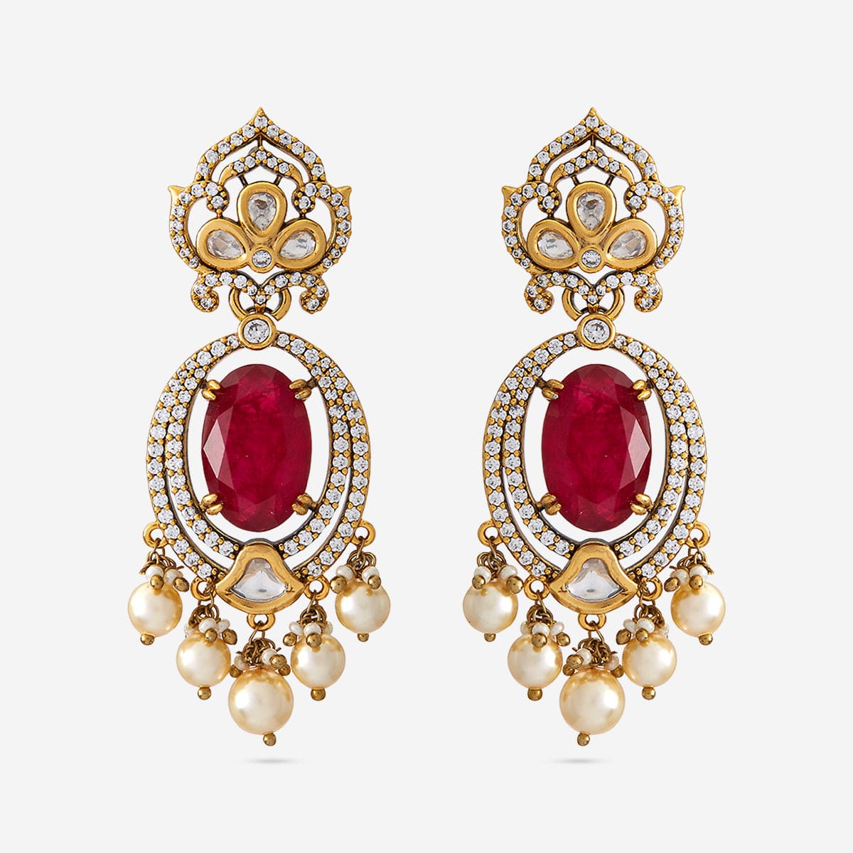 Kundan Earring Kundan Earring 184802