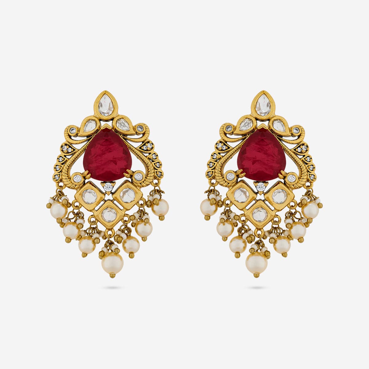 Kundan Earring Kundan Earring 189223
