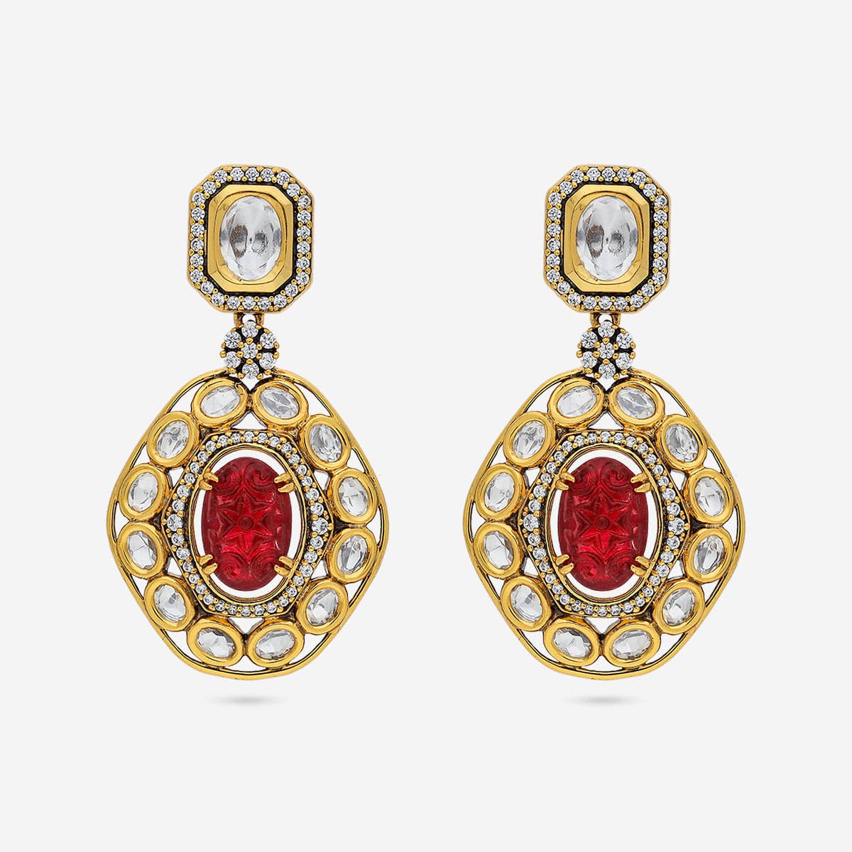 Kundan Earring Kundan Earring 191755