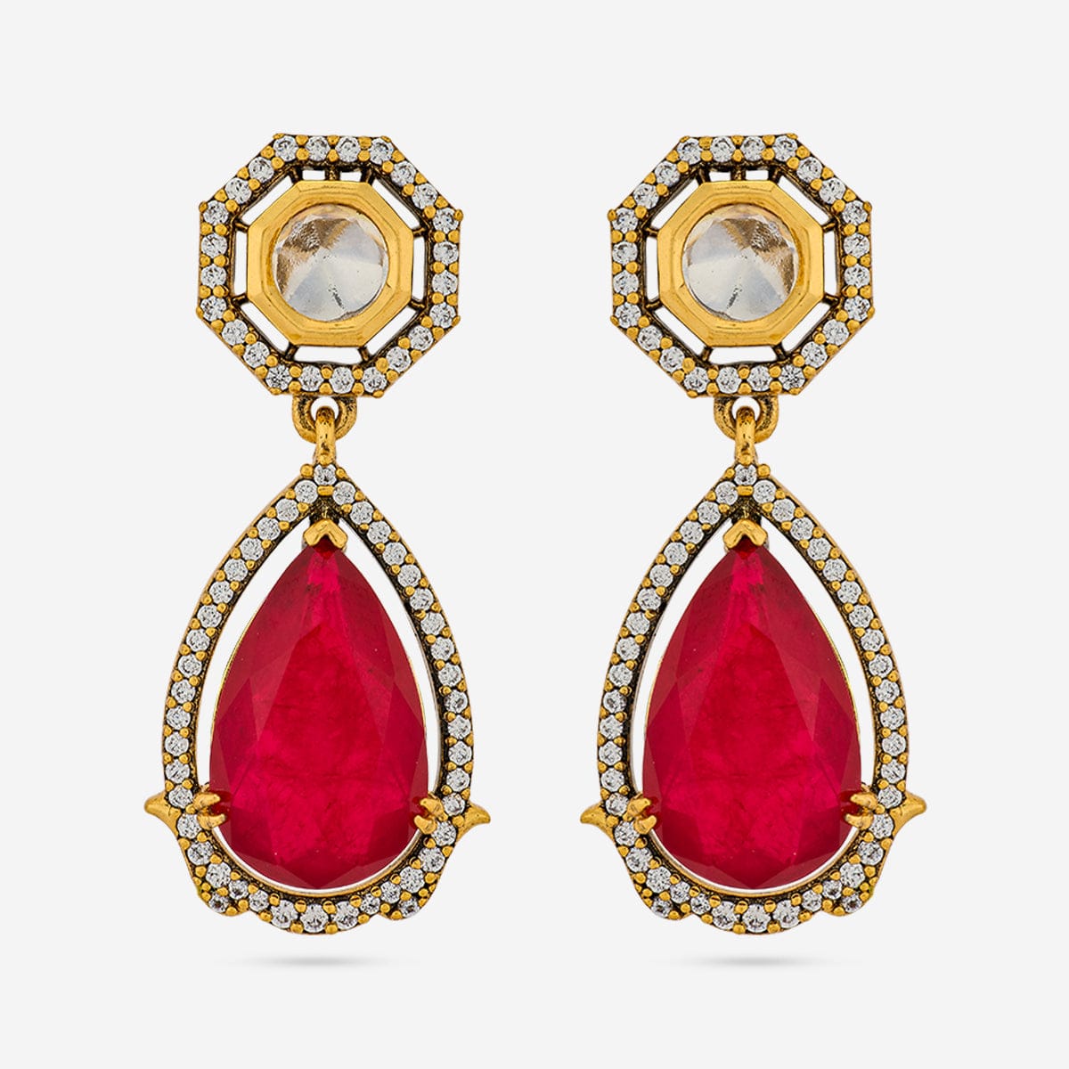 Kundan Earring Kundan Earring 194015