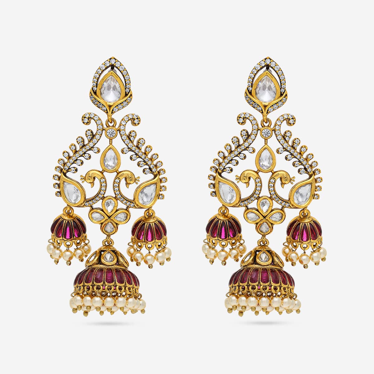 Kundan Earring Kundan Earring 195192