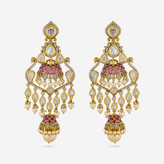Kundan Earring Kundan Earring 195193