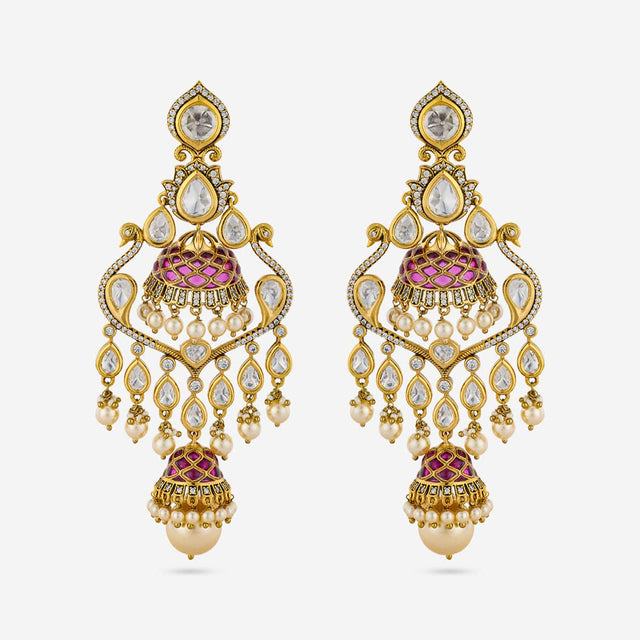 Kundan Earring Kundan Earring 195193