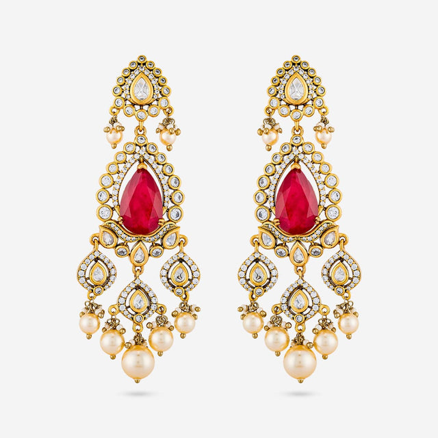 Kundan Earring Kundan Earring 195196