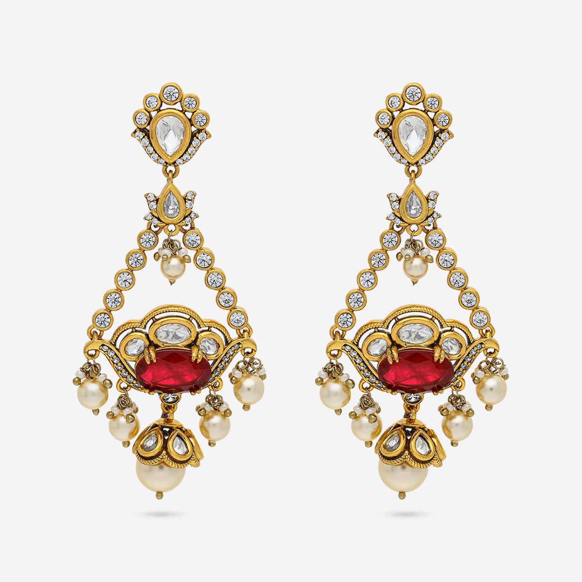 Kundan Earring Kundan Earring 195200