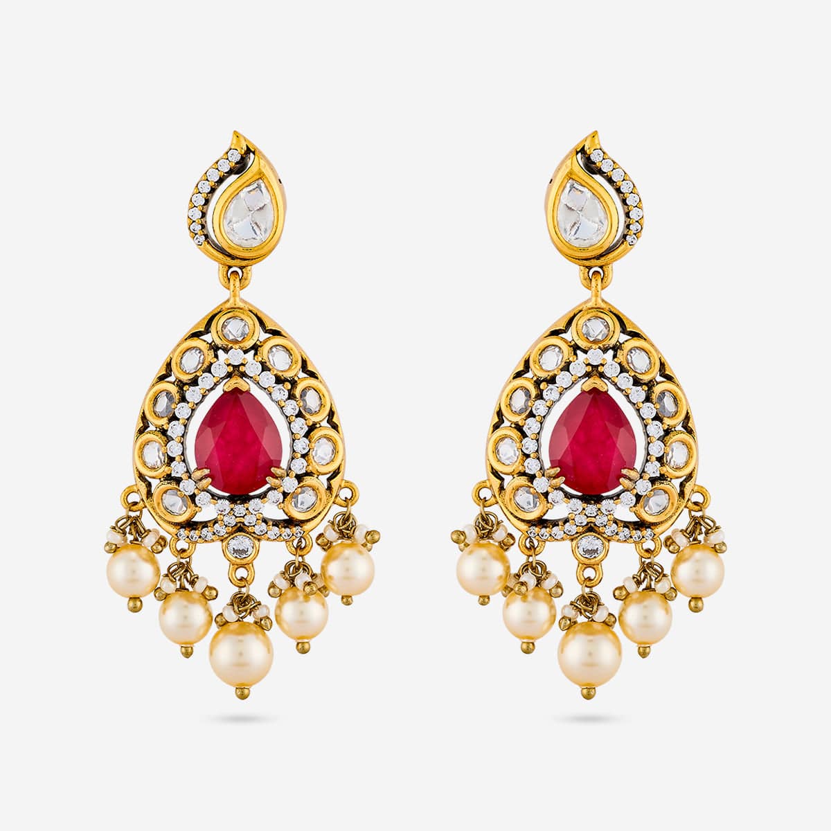 Kundan Earring Kundan Earring 195205
