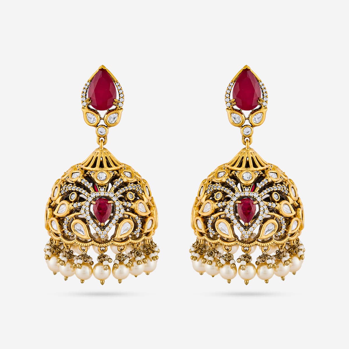 Kundan Earring Kundan Earring 195210