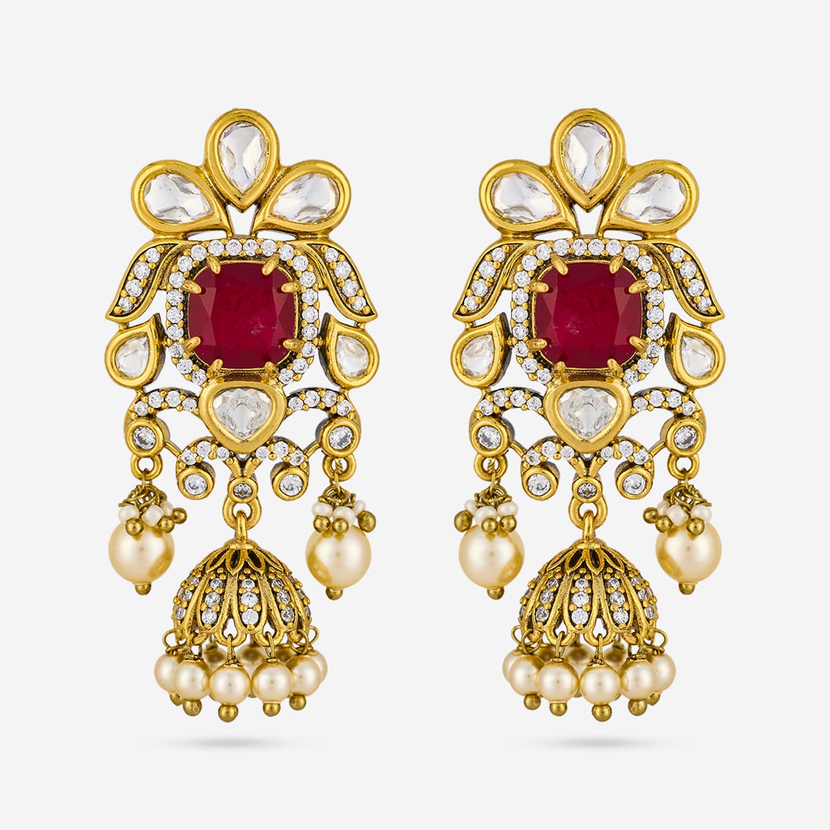 Kundan Earring Kundan Earring 196890