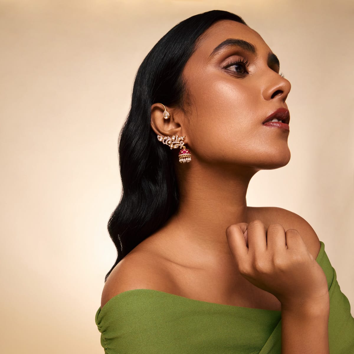 Kundan Earring Kundan Earring 201193