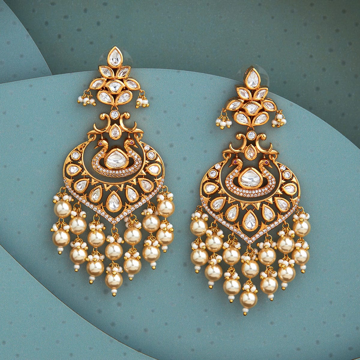 Big Kundan Earrings Kundan Earring Design Kundan Earring 147395