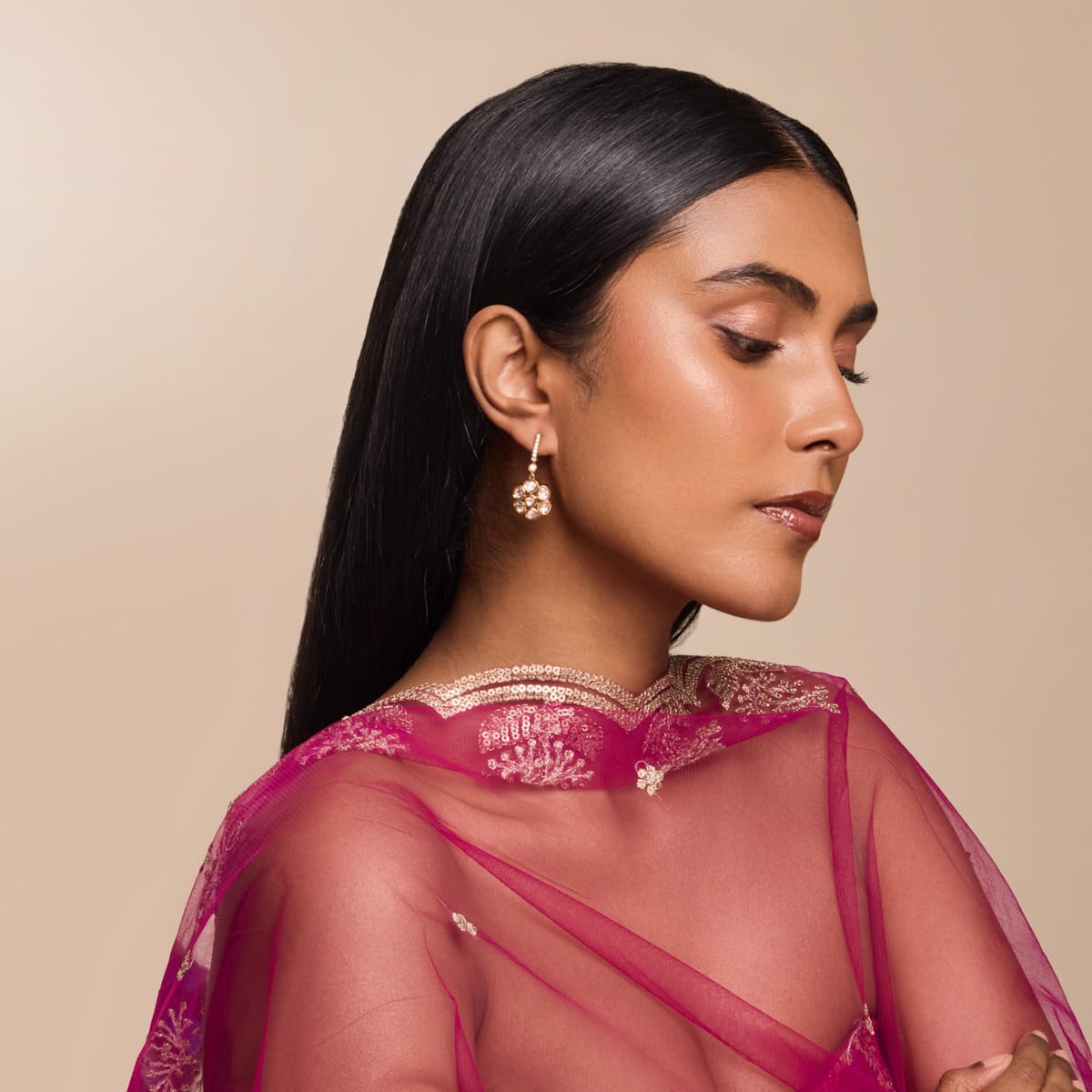 Kundan Earring Kundan Earring 169673