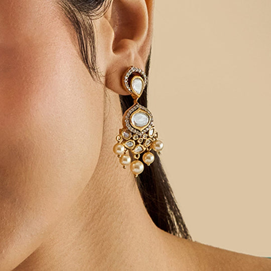 Kundan Earring Kundan Earring 176311