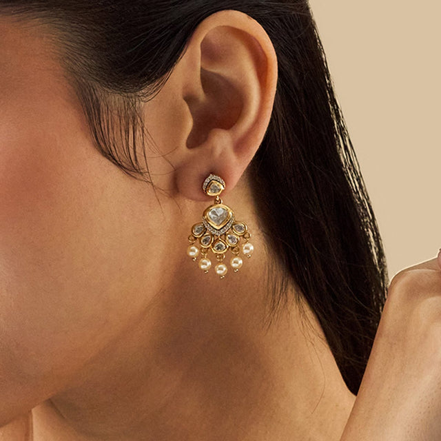 Kundan Earring Kundan Earring 176353