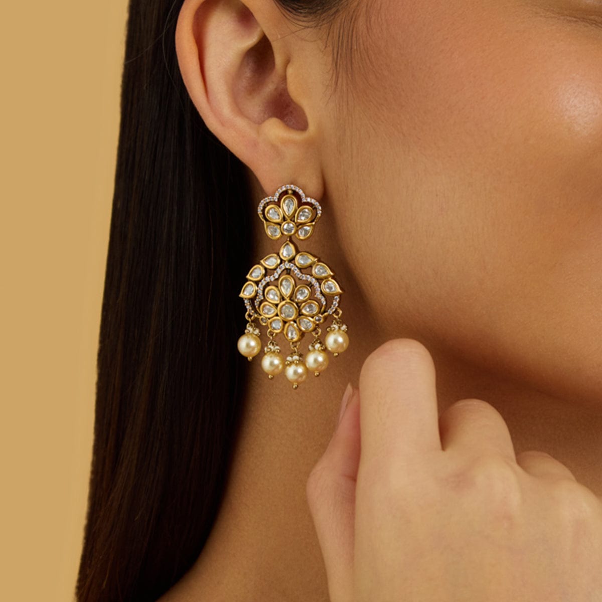 Kundan Earring Kundan Earring 177598