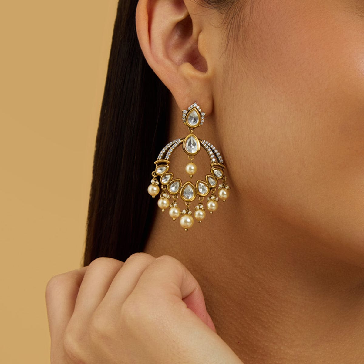 Kundan Earring Kundan Earring 177603
