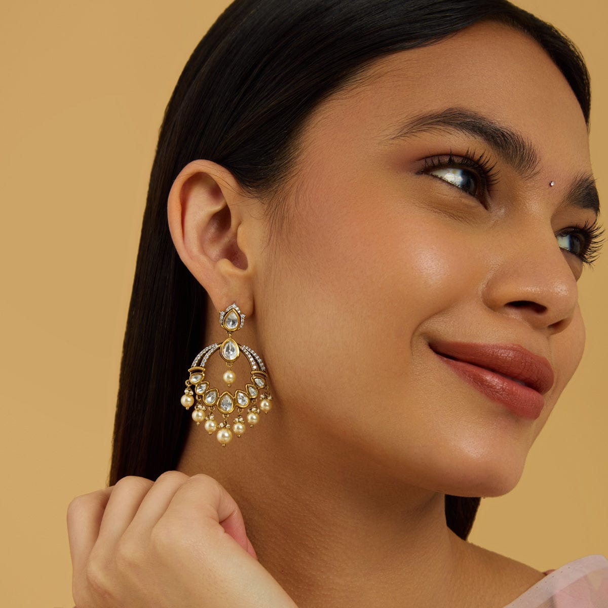 Kundan Earring Kundan Earring 177603