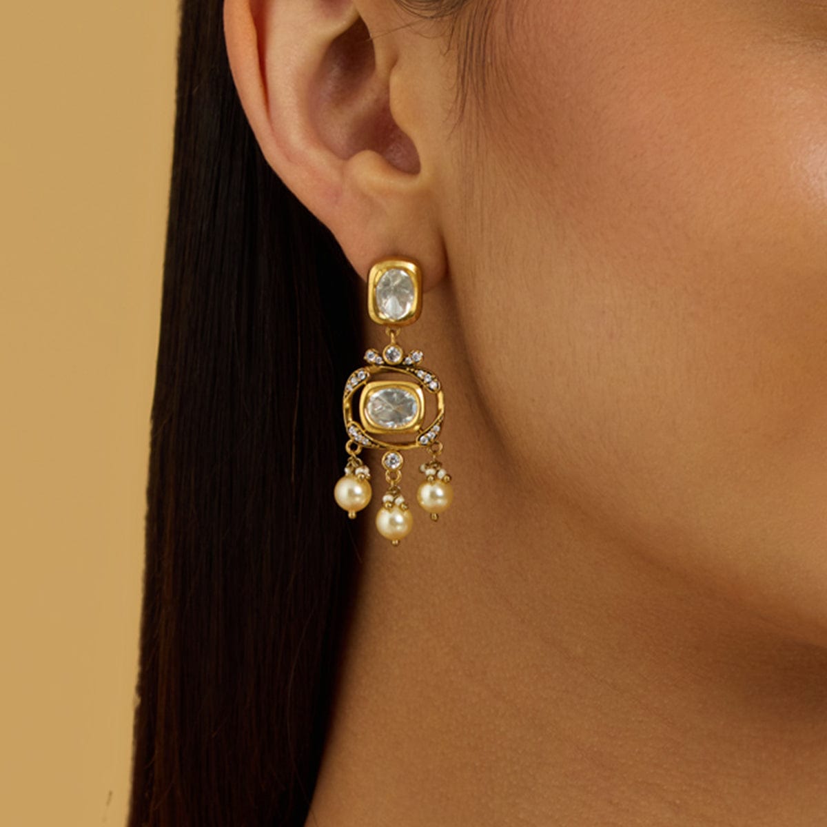 Kundan Earring Kundan Earring 177613