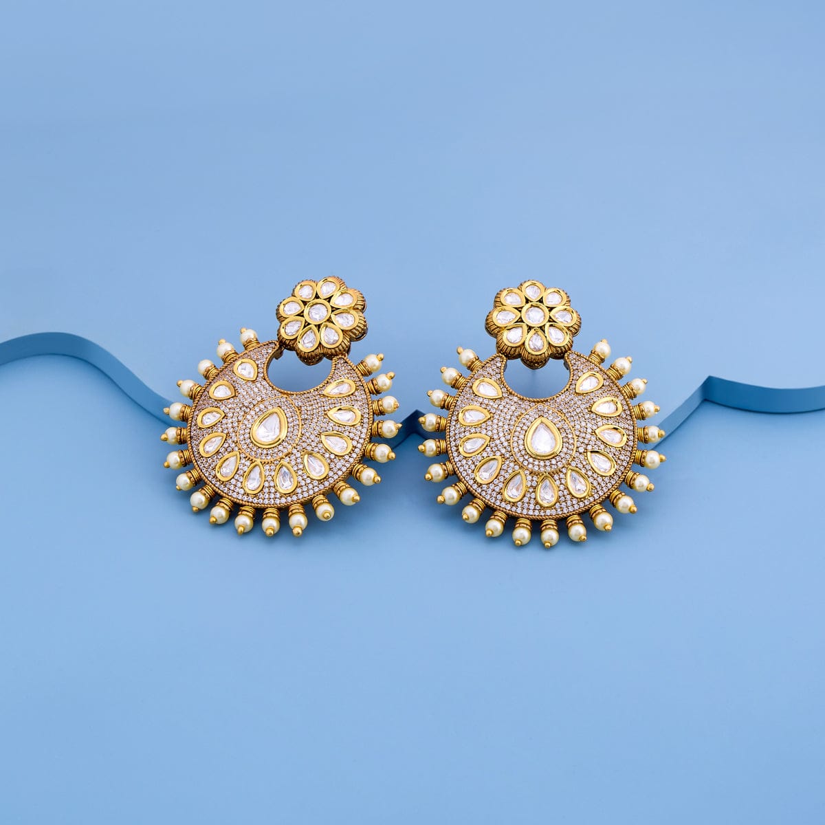 Kundan Earring Kundan Earring 186646