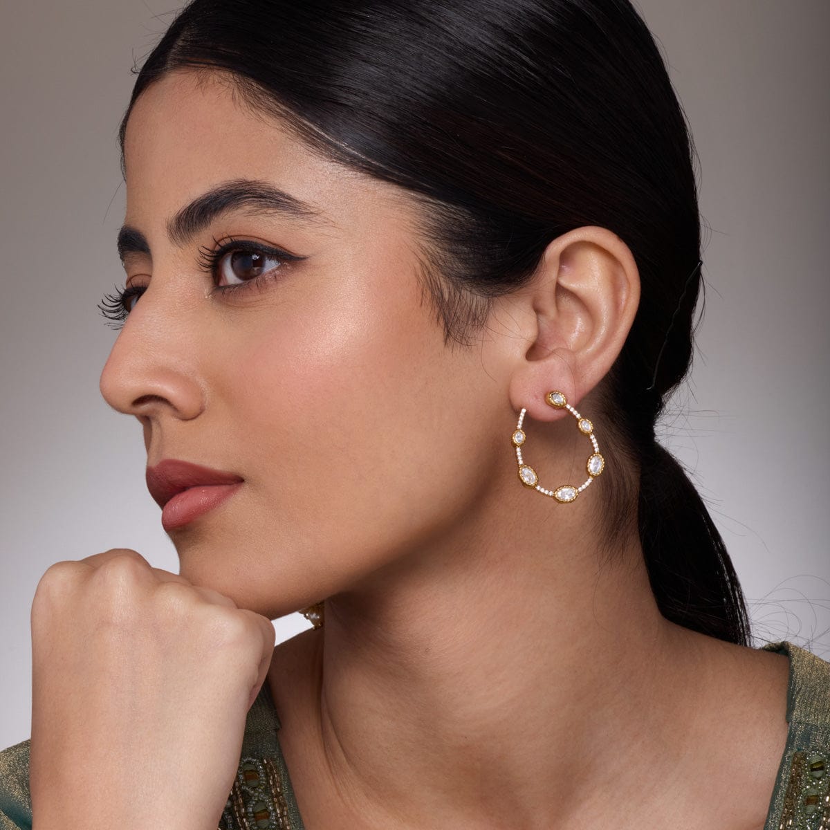 Kundan Earring Kundan Earring 189225