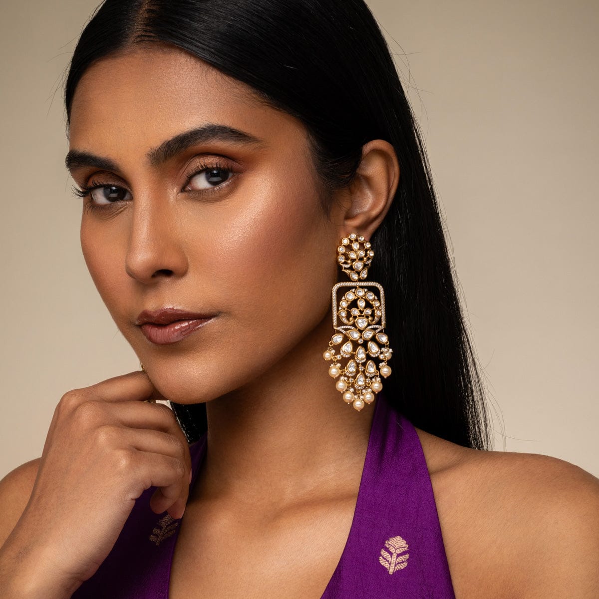 Kundan Earring Kundan Earring 191743