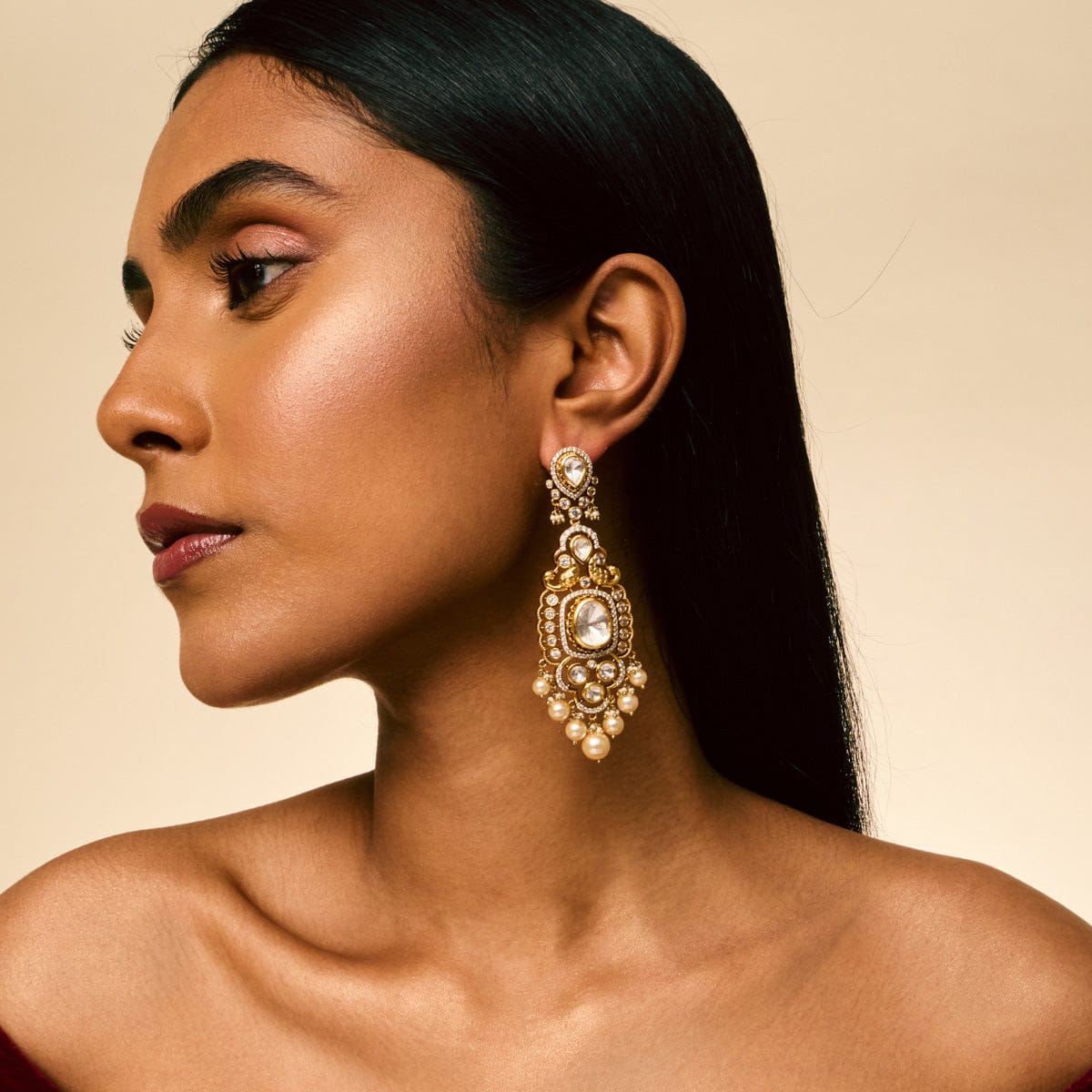 Kundan Earring Kundan Earring 191747