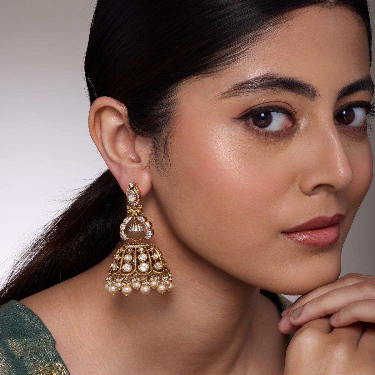 Kundan Earring Kundan Earring 193197