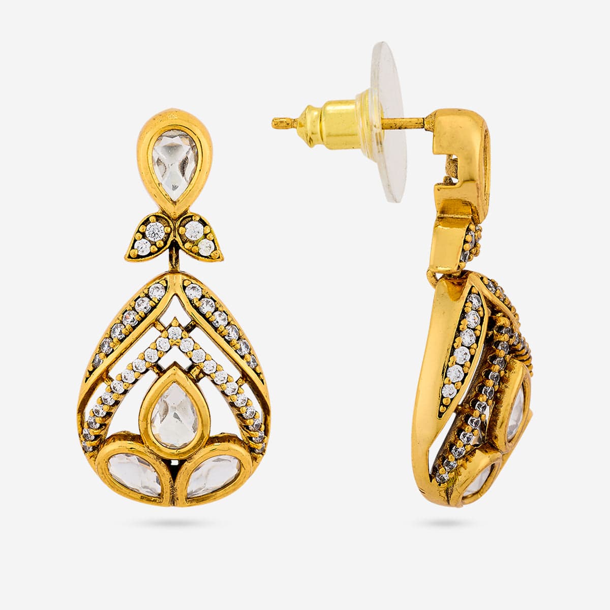 Kundan Earring Kundan Earring 195202