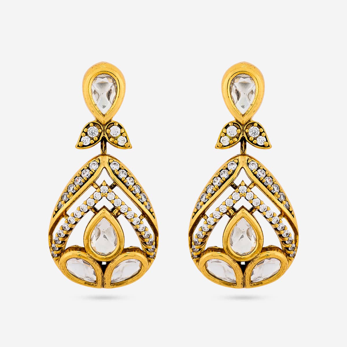 Kundan Earring Kundan Earring 195202