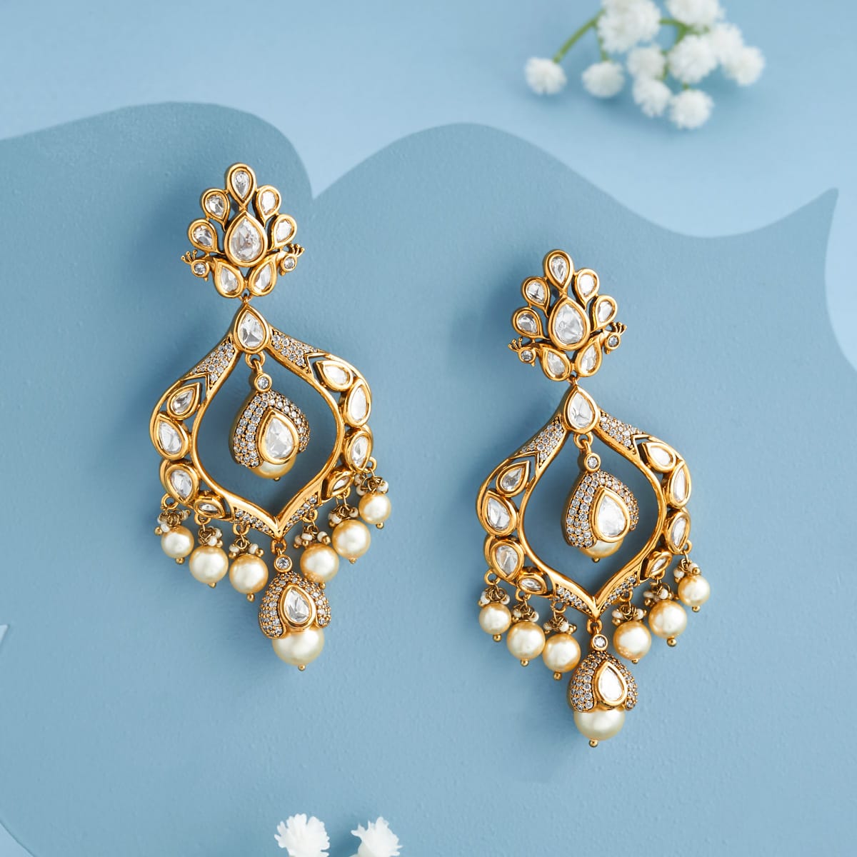 Kundan Earring Kundan Earring 196770