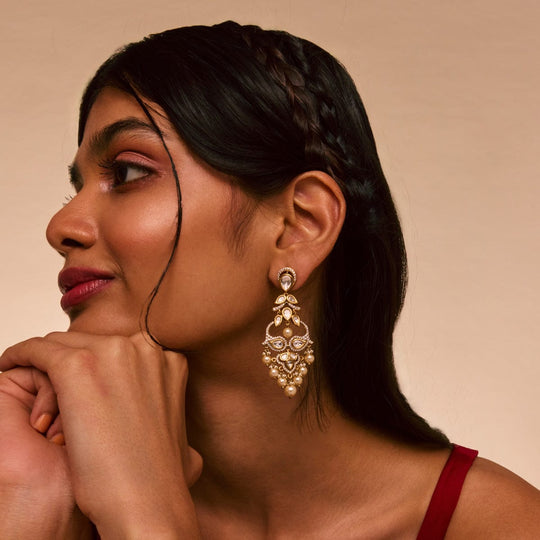 Kundan Earring Kundan Earring 196874