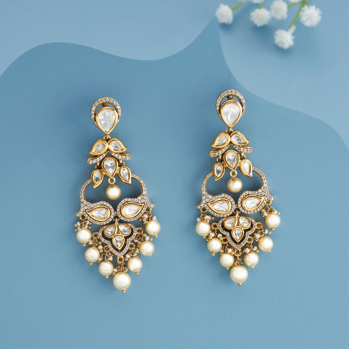 Kundan Earring Kundan Earring 196874