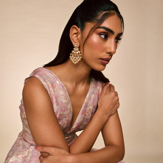 Kundan Earring Kundan Earring 196875