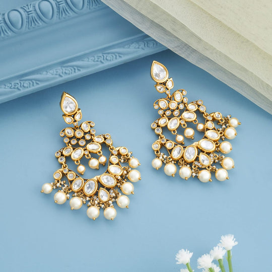 Kundan Earring Kundan Earring 196875