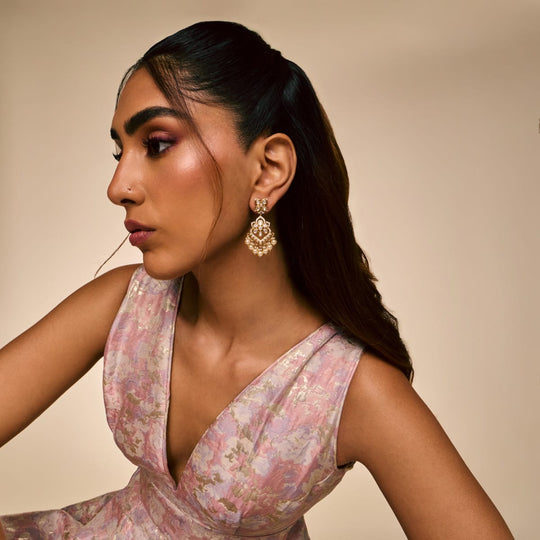 Kundan Earring Kundan Earring 196878