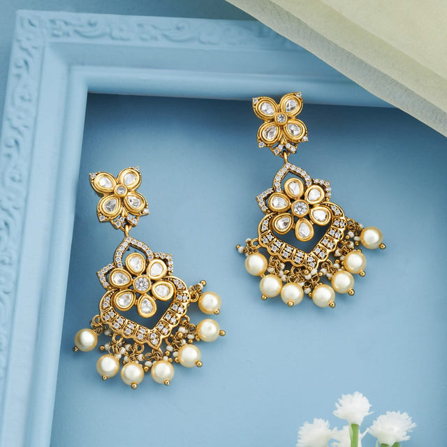 Kundan Earring Kundan Earring 196878