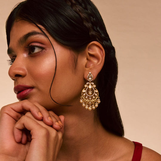 Kundan Earring Kundan Earring 196879