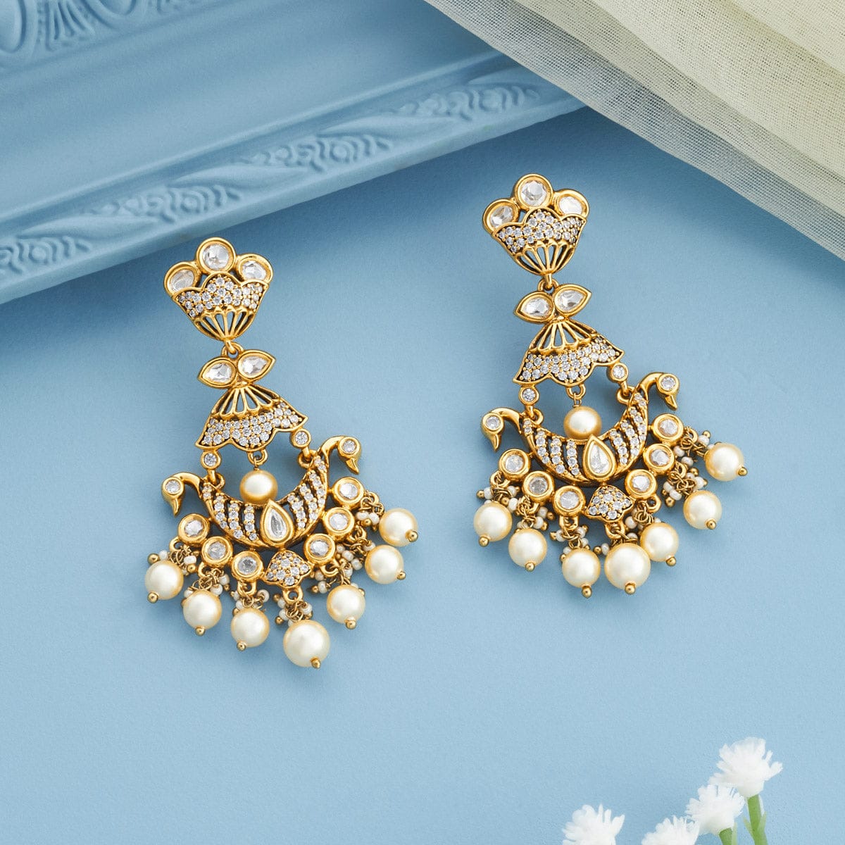 Kundan Earring Kundan Earring 196881