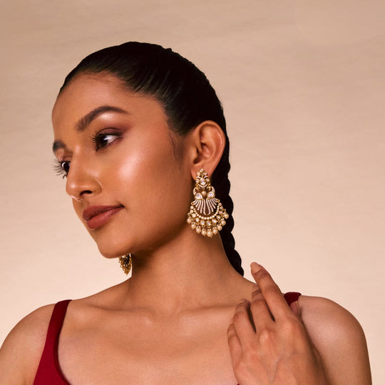 Kundan Earring Kundan Earring 196884