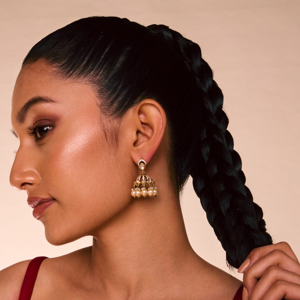 Kundan Earring Kundan Earring 196887