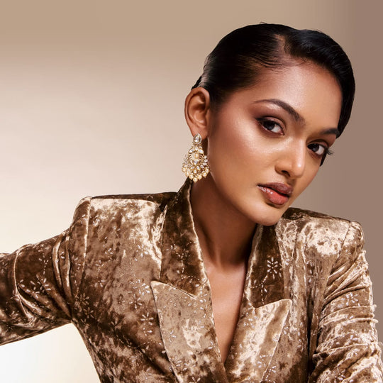 Kundan Earring Kundan Earring 199596