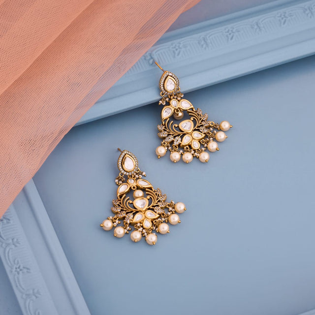 Kundan Earring Kundan Earring 199596