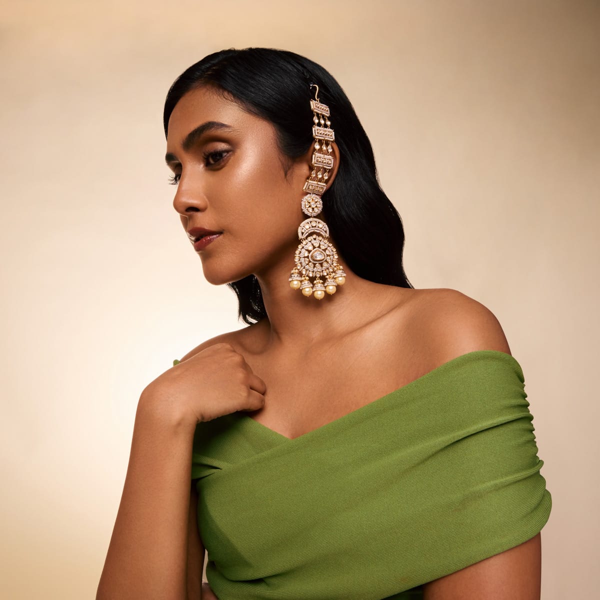 Kundan Earring Kundan Earring 201023