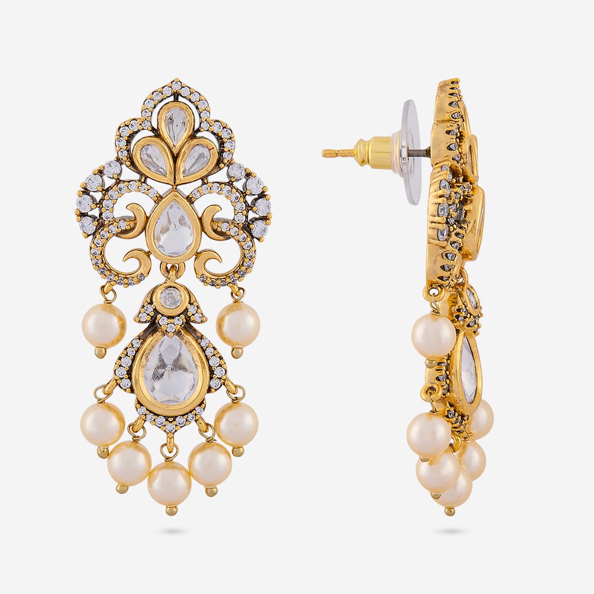 Kundan Earring Kundan Earring 204755
