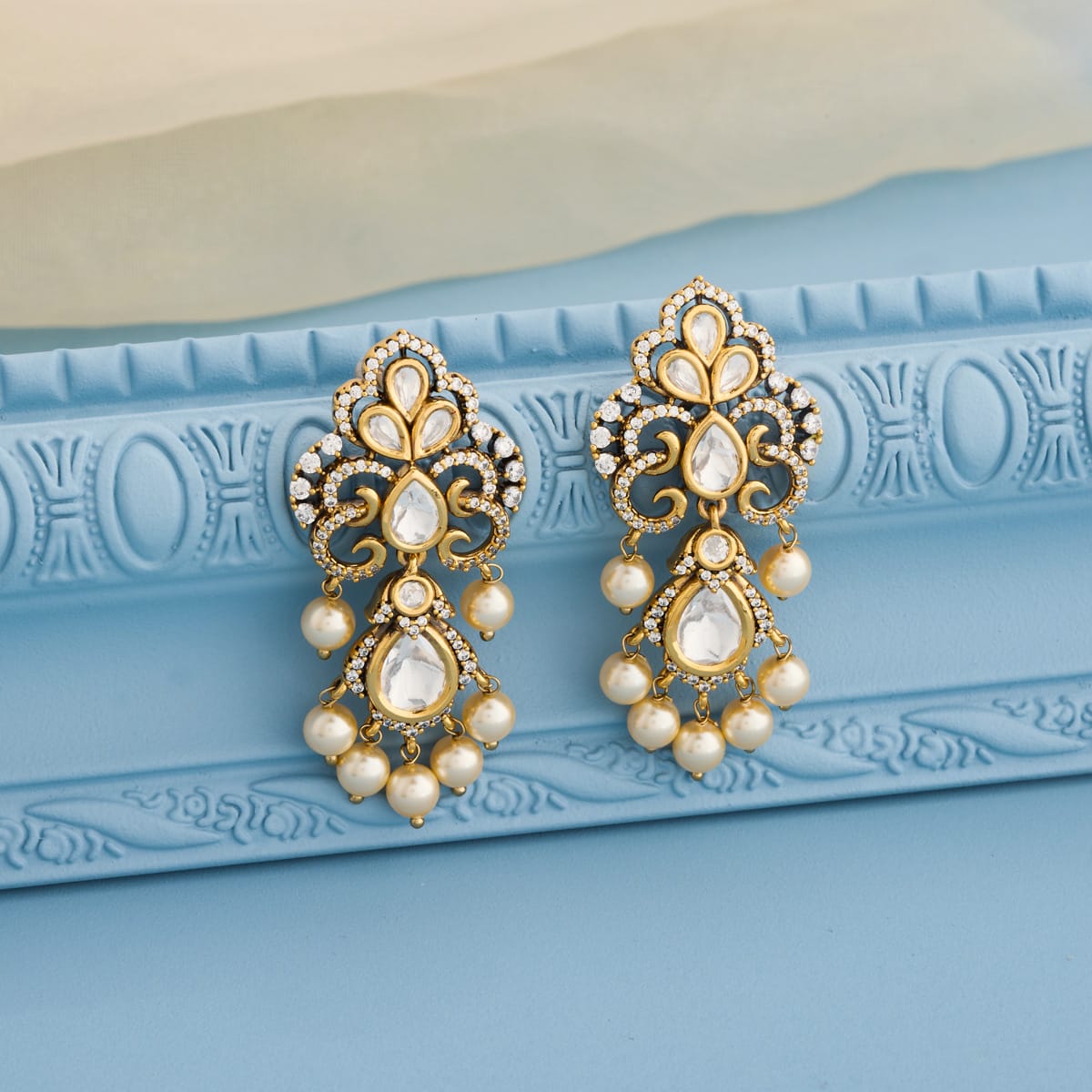 Kundan Earring Kundan Earring 204755