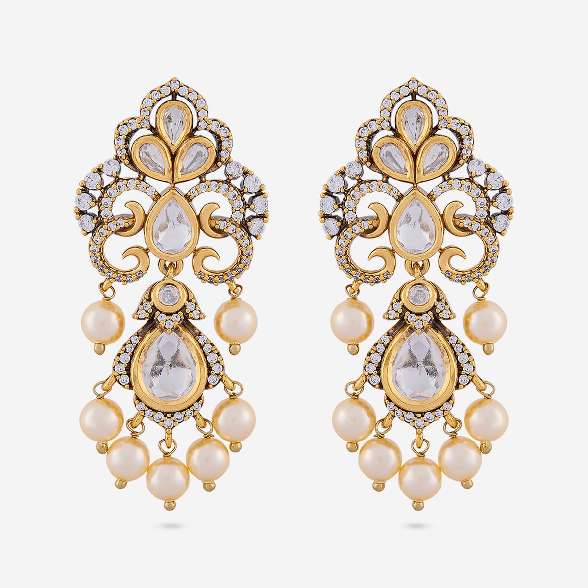 Kundan Earring Kundan Earring 204755