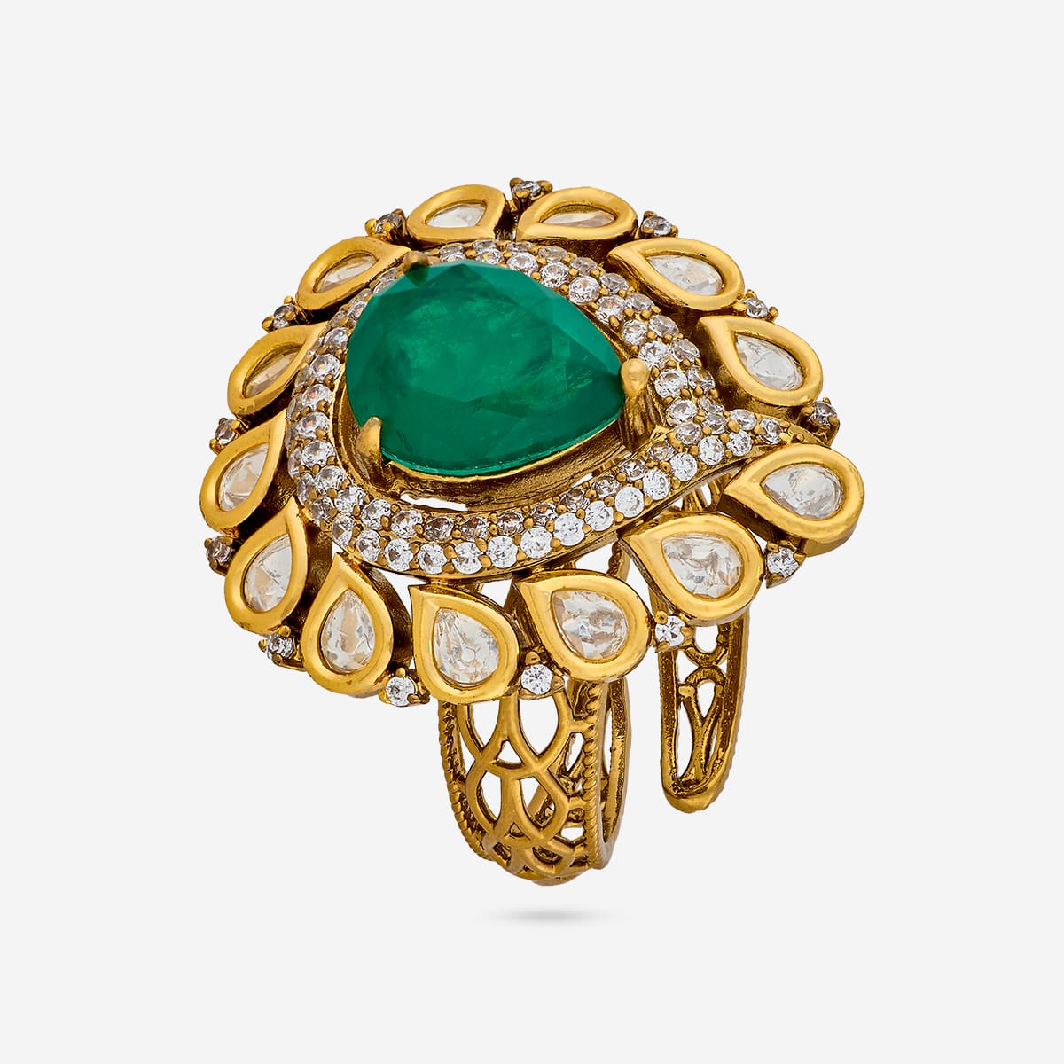 Kundan Finger Ring Kundan Finger Ring 198799