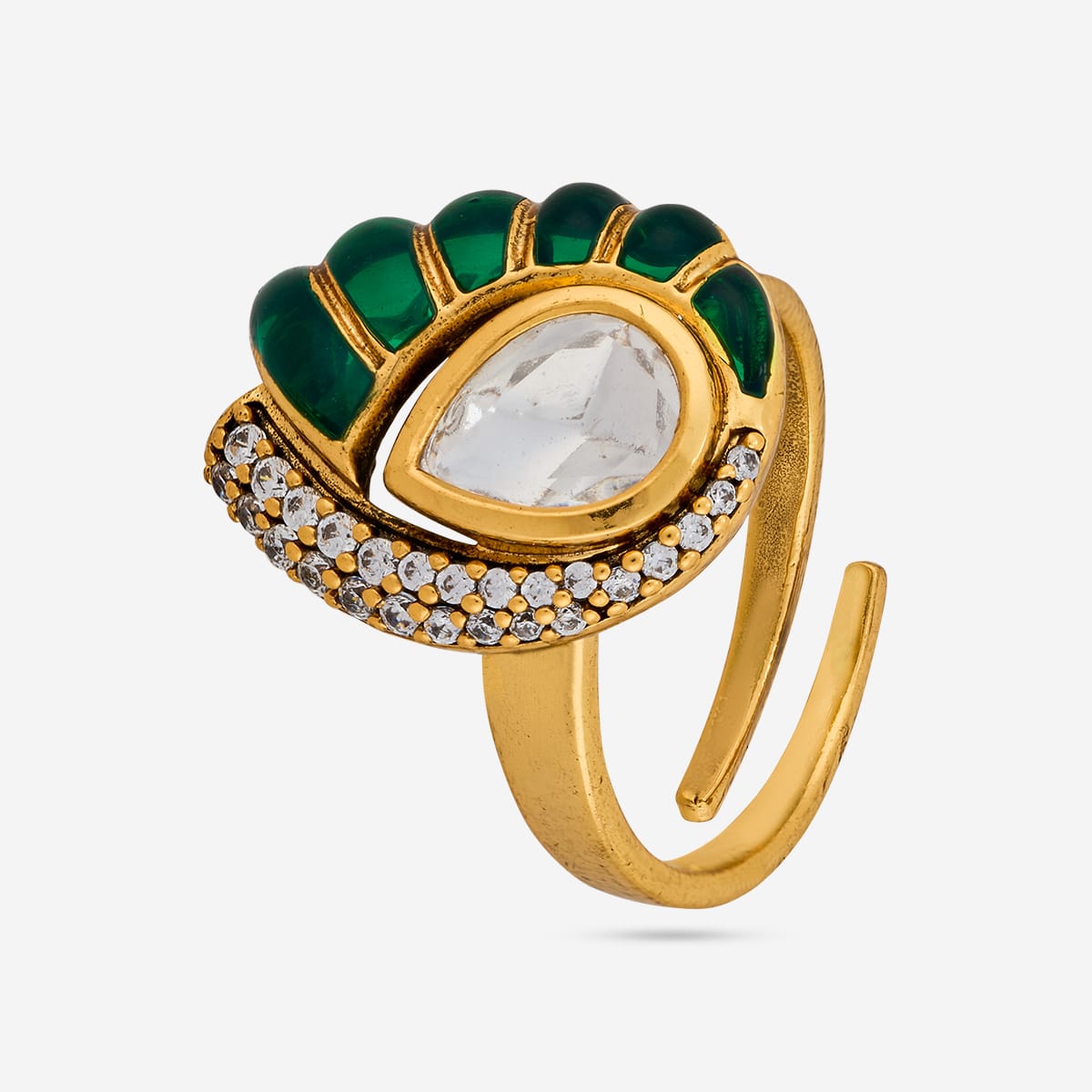 Kundan Finger Ring Kundan Finger Ring 199623