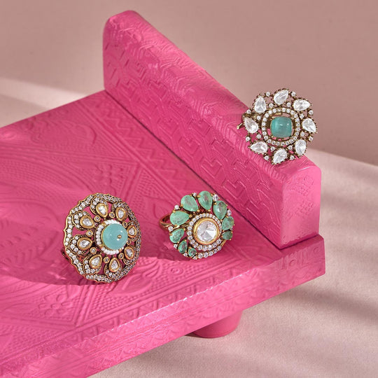 Kundan Finger Ring Kundan Finger Ring 163994